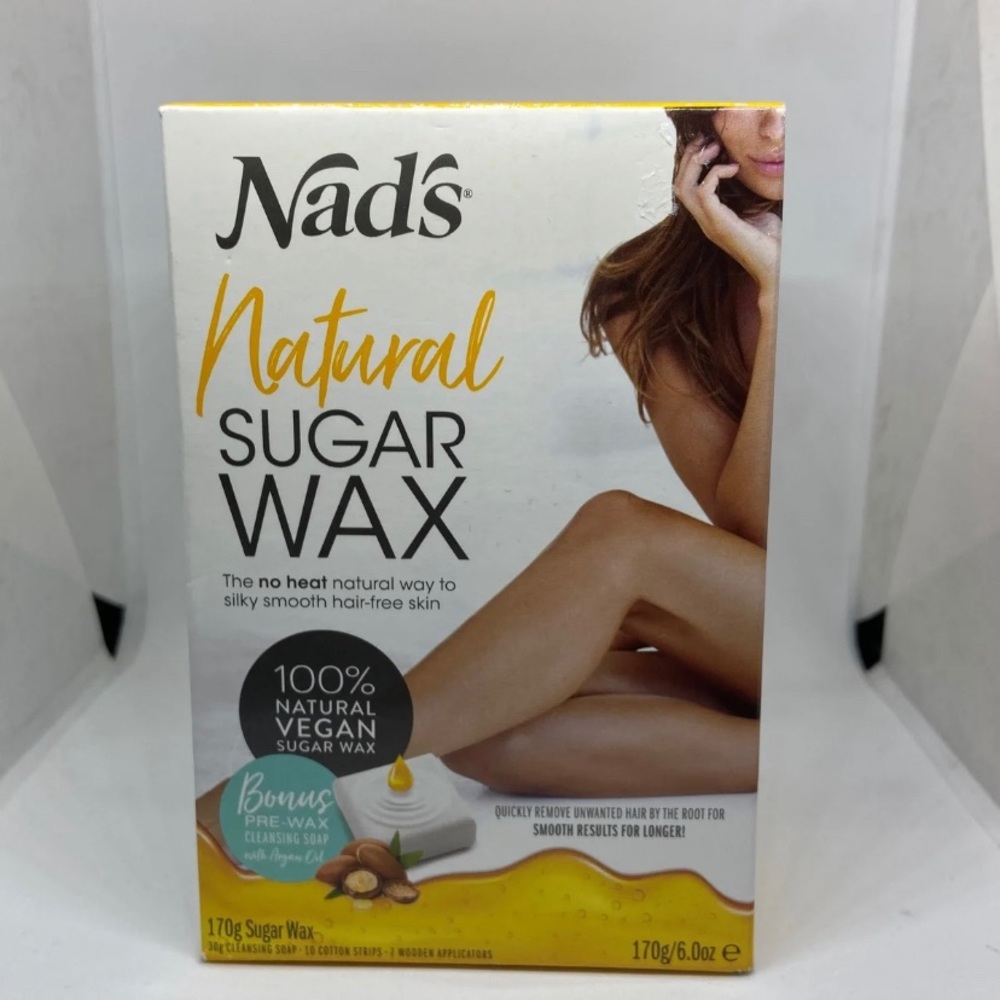 Nad’s Natural Sugar Wax Kit *New Sealed*